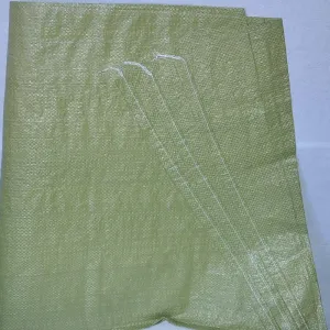 10 Pieces Woven Bag Snake Skin Bag Logistics Woven Bag Construction Garbage Bag Express Bag 1.2m * 1.5m Yellow Thickened Large Yellow