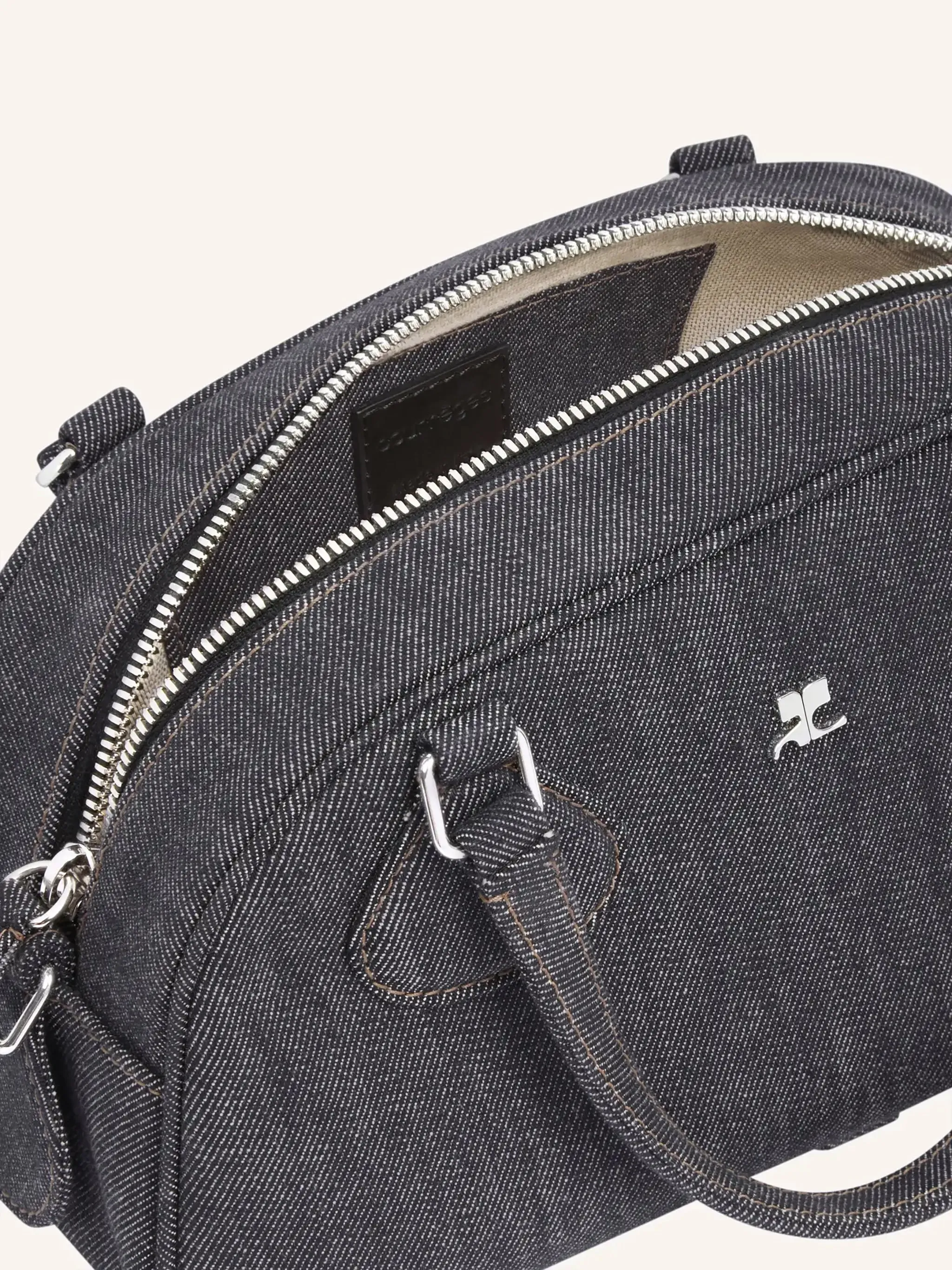 BAGUETTE BAG FRIDAY DENIM BOWLING / 9011:DARK HEATHER GREY