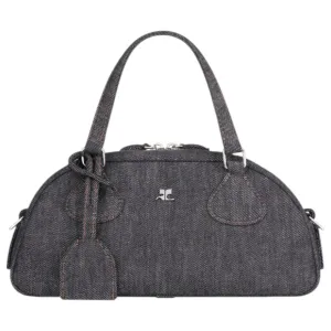 BAGUETTE BAG FRIDAY DENIM BOWLING / 9011:DARK HEATHER GREY