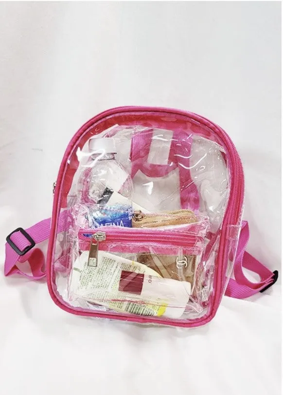 Clear Stadium Backpacks - #7004-7006