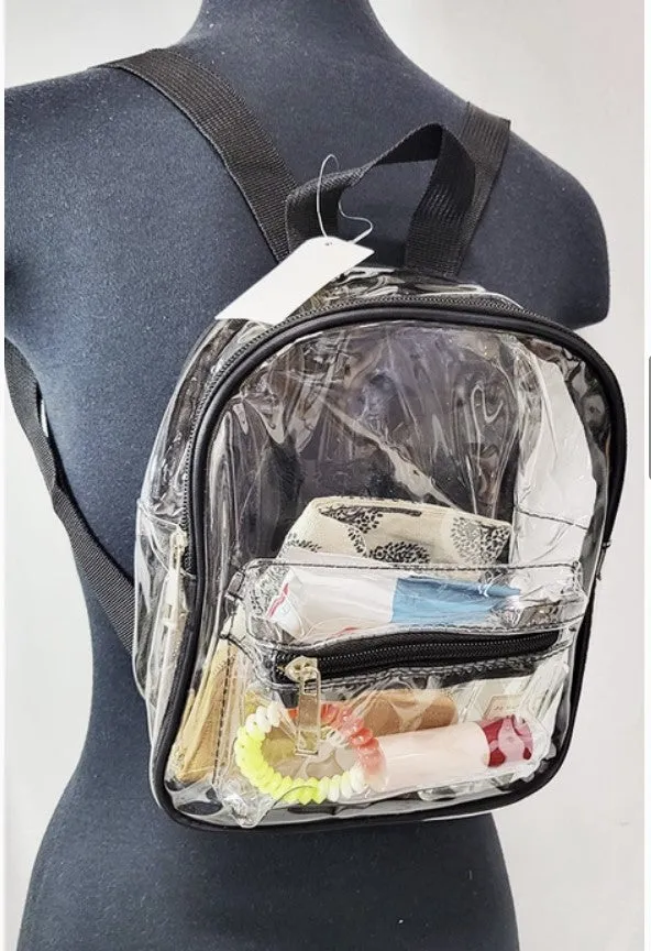 Clear Stadium Backpacks - #7004-7006
