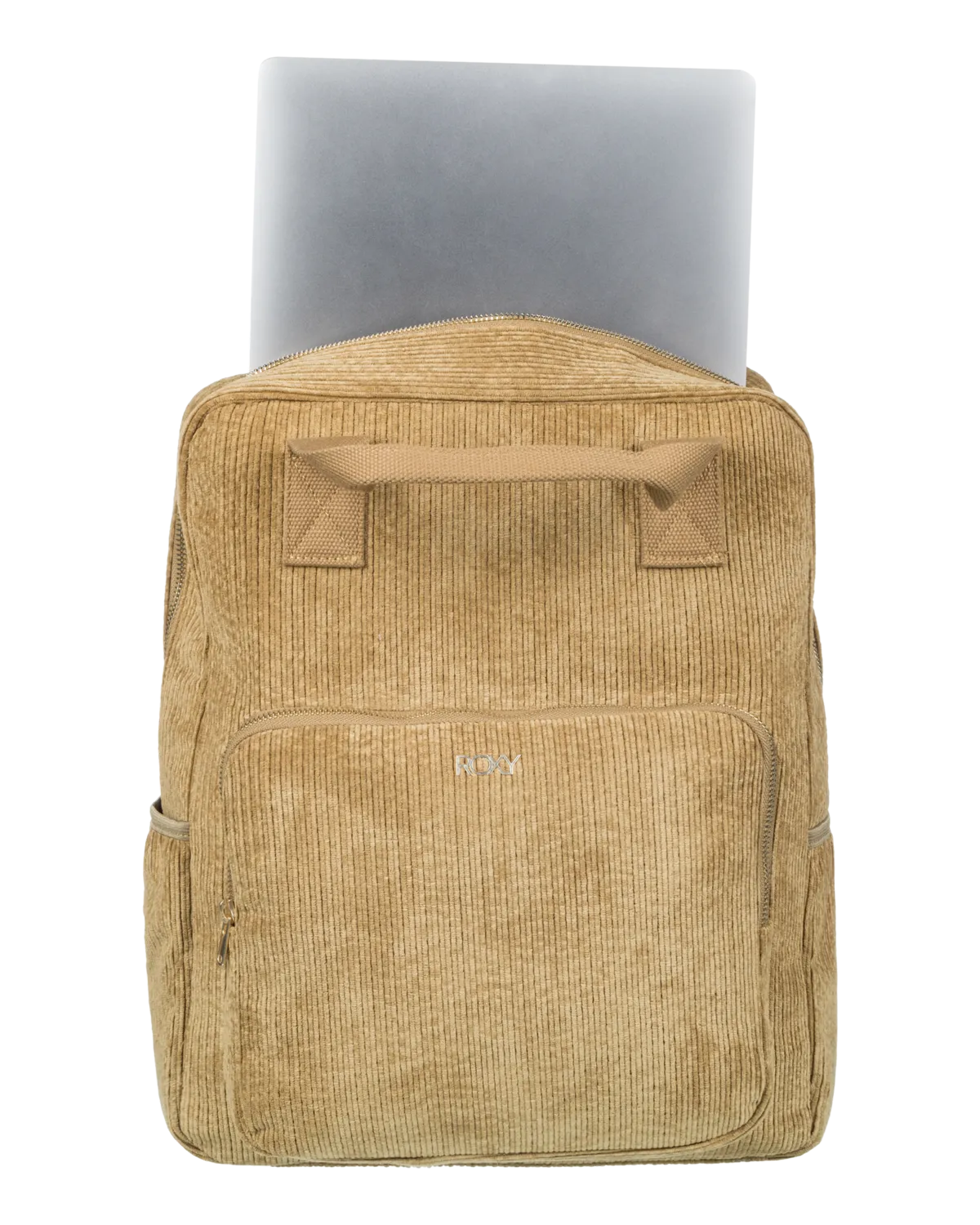 Feeling Good Corduroy Backpack in Oil Green