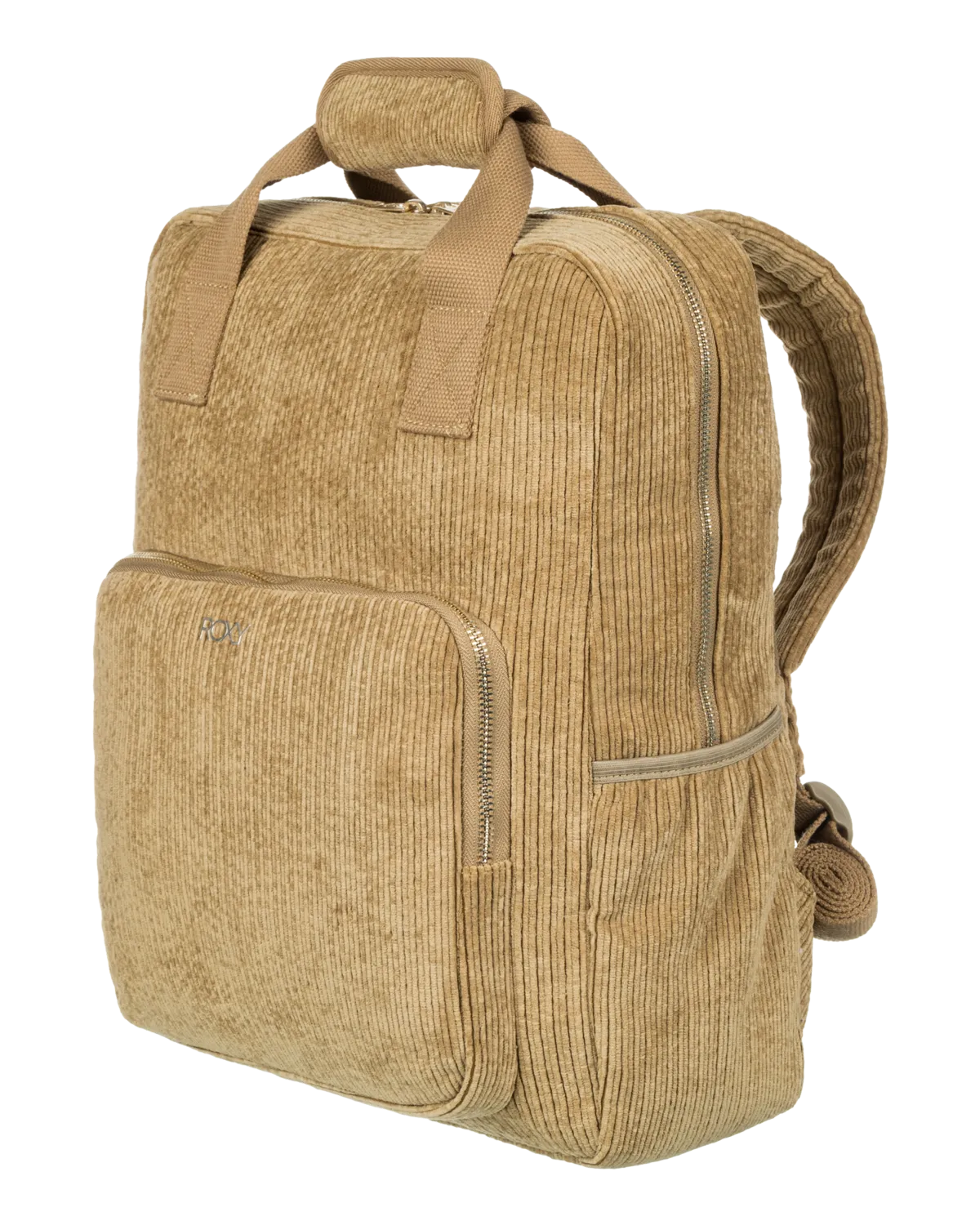 Feeling Good Corduroy Backpack in Oil Green