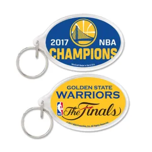 Golden State Warriors 2017  Finals Champions WinCraft Acrylic Keychain