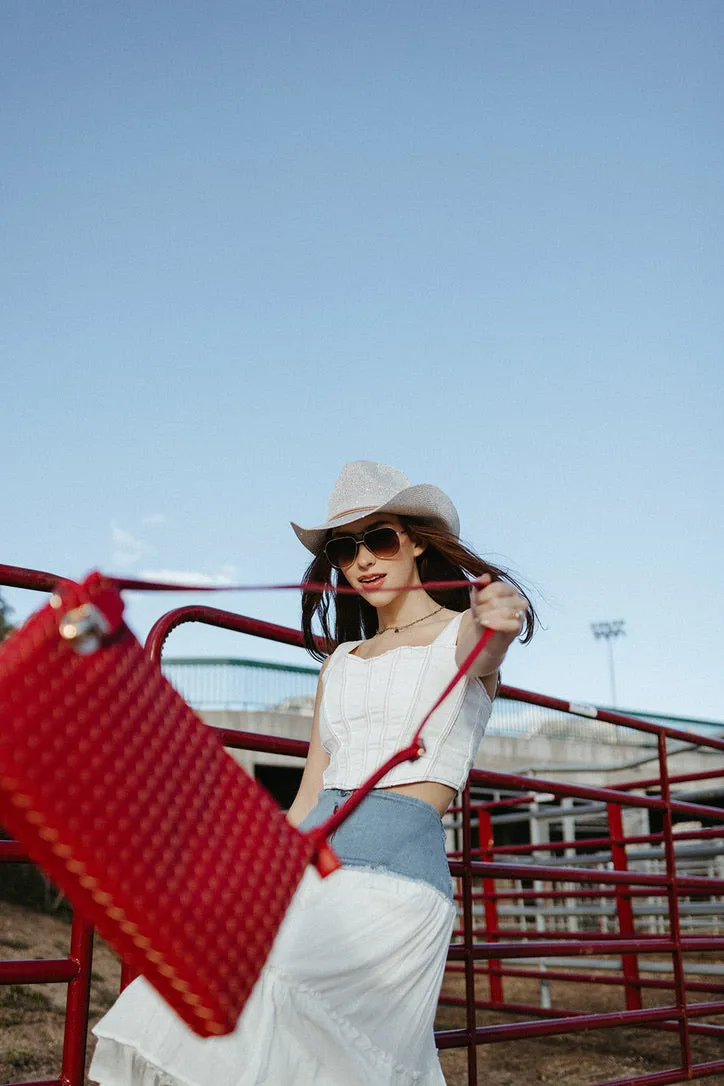 Nashville Woven Clutch